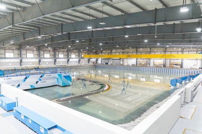 The new NMDC facility was unveiled at Make it in the Emirates. Photo: NMDC