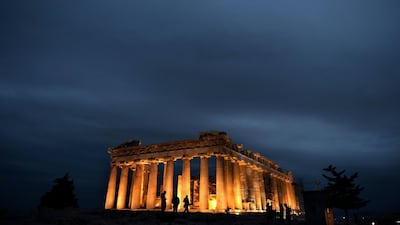 It is worth hiring a guide when visiting the Acropolis. AFP