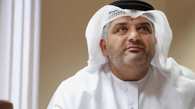 Rashed Al Baloushi, the chief executive of the Abu Dhabi Securities Exchange, led a delegation of the UAE’s biggest quoted companies on a roadshow to Wall Street. Delores Johnson / The National