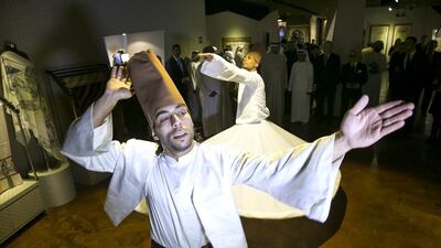 The museum opened in Abu Dhabi on Monday to a large crowd. Silvia Razgova / The National