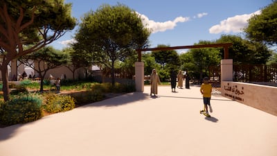 The Nad Al Sheba community space serves the needs of the people in the area. Photo: Dubai Future Foundation