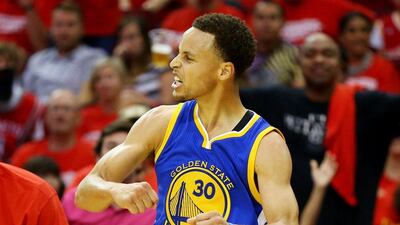 Stephen Curry is averaging 29.9 points per game for the Golden State Warriors during the play-offs. Ronald Martinez / Getty Images / AFP
