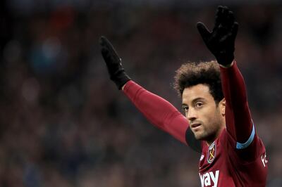 West Ham United's Felipe Anderson. Getty Images