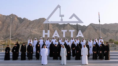 Eighty-seven people from the Hatta region graduated from the diploma programmes