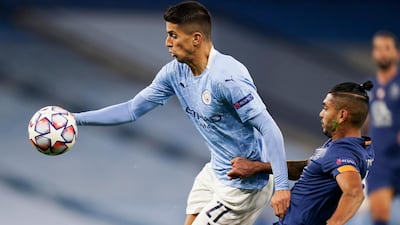 Joao Cancelo - 5: The world's most expensive right-back looked a below-average left-back. Froze as Diaz sped past him for Porto's winner. EPA