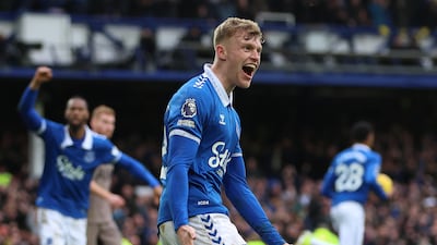 A towering presence in both boxes and scored Everton's late equaliser to salvage a 2-2 draw against Tottenham. Getty