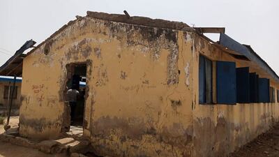A view of a Government Science College building, in Kagara. Officials said the 42 people abducted were 27 pupils, three teachers and relatives of school staff. EPA