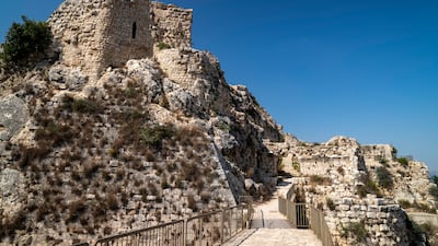 Beaufort Castle, or Qal'at Al Shaqif, has overlooked Litani valley for 900 years, serving as a Crusader fortress, military stronghold and one of Lebanon's most significant heritage sites. Matt Kynaston / The National