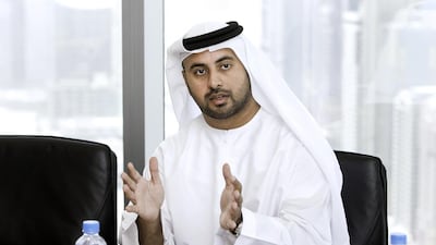 Sheikh Maktoum Hasher Al Maktoum, the executive chairman of Shuaa Capital, noted the company's continuous lending to small and medium-sized enterprises. Jaime Puebla / The National