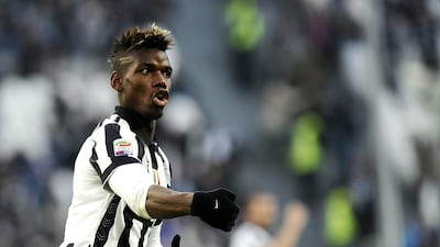 Juventus' Paul Pogba celebrates after scoring against Chievo during his side's 2-0 Serie A victory on Sunday. Giorgio Perottino / Reuters / January 25, 2015