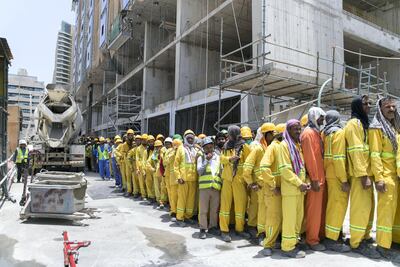 Blue-collar workers will be better protected by the new laws. Reem Mohammed / The National