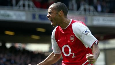 Thierry Henry - 411 goals (Monaco 28, Juventus 3, Arsenal 228, Barcelona 49, New York Red Bulls 52, France 51). AFP