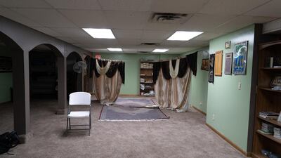 The Na'matul Islam Mosque located in the basement of Cup Foods. Willy Lowry / The National
