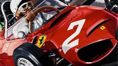 Artwork by Colin Carter features in The Art of Racing Galleria exhibition.