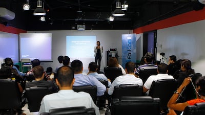 Successful entrepreneurs are proactive and invest time in promoting their businesses. Jeffrey E Biteng / The National