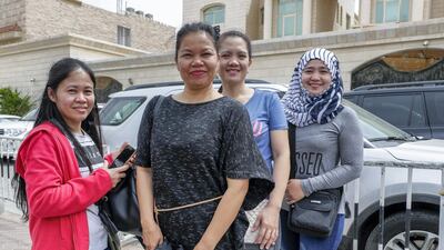 Filipino voters in the UAE are having their say in the midterm elections being held in their homeland. Victor Besa/The National