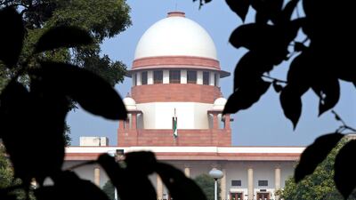A view of the Indian Supreme Court building is seen in New Delhi December 7, 2010. Reuters, file