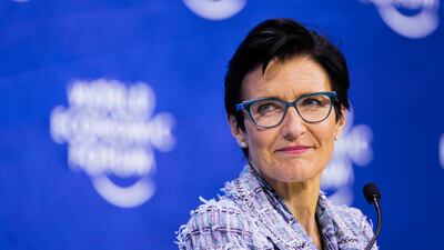 Jane Fraser, chief executive of Citi, at the Global Economic Outlook session at Davos. Photo: World Economic Forum