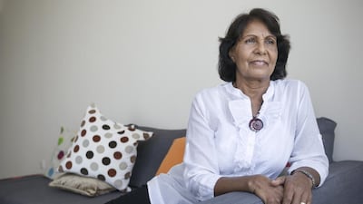 Registered nurse Sybil Nijhawan has spent most of her life volunteering in hospitals around the world. She recently moved to Abu Dhabi and is now volunteering at SKMC. Mona Al-Marzooqi / The National