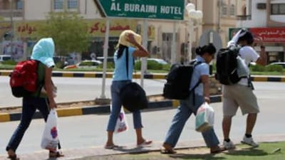 Filipinos stranded in Oman face an uncertain wait to find out if their visit visas will be renewed.