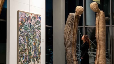 The Dubai Collection Nights exhibition In Attunement is on until March 8. Photo: Dubai Culture