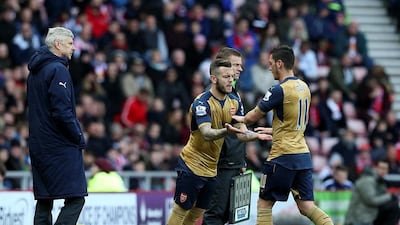 Jack Wilshere has played seven minutes of football in the 2015/16 season. Jan Kruger / Getty Images