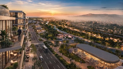 A rendering of the new project being developed by Arada and the Syrian Sovereign Fund. Photo: Arada