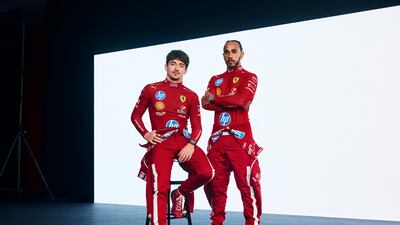 Charles Leclerc and Lewis Hamilton both sport timepieces by Richard Mille, which has a long-standing partnership with Ferrari. Photo: Richard Mille