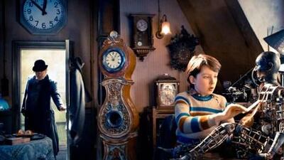Asa Butterfield in the title role of Martin Scorsese’s Hugo. Courtesy Paramount Pictures
