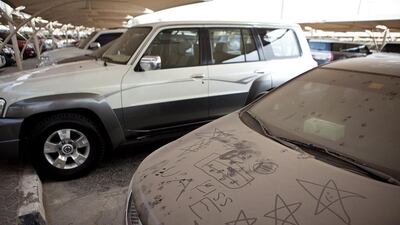 Abu Dhabi Municipality said on Tuesday that it had issued 3,406 warnings to owners of unattended vehicles and impounded 765 vehicles. Silvia Razgova / The National