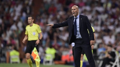 Zinedine Zidane does not want his Real Madrid side resting on their laurels as they begin their Primera Liga title defence.