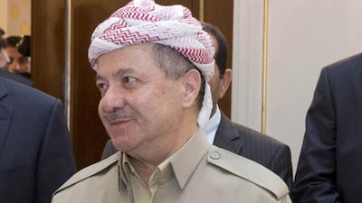 Iraqi Kurdish president Massud Barzani will likely face criticism from fellow Kurds for remaining close to a country that is now bombing militants who have protected the minority group against ISIL. Carolyn Kaster/AFP Photo/Pool