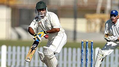 Saqib Ali, the UAE batsman, scored 690 runs in the Intercontinental Cup in 2008 despite a poor showing from his team.