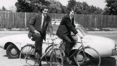 The 2012 US presidential candidate Mitt Romney, left, spent more than two years living in Paris and Bordeaux in the 1960s, where he worked as a Mormon missionary.