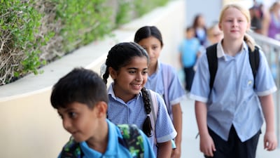 Schools and nurseries across the UAE have started to reopen their doors as part of a staggered return. Chris Whiteoak / The National