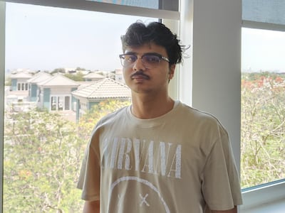 Mohammad Joun, a student who moved to Dubai from Karachi to study in Sharjah. Photo: Mohammad Joun
