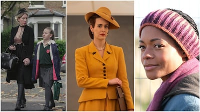 Katherine Ryan, Sarah Paulson and Naomie Harris are among the stars appearing in new shows and movies on streaming sites this September. Supplied