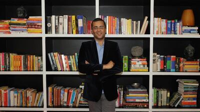 In his latest book, One Indian Girl, author Chetan Bhagat tells the story from the point of view of a woman. Indranil Mukherjee / AFP