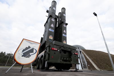 Arrow Weapon System for Germany in Annaburg. REUTERS / Axel Schmidt