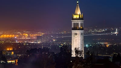 Best universities for Engineering and Technology: 6. University of Oxford, 7. University of California, Berkeley (pictured), 8. Imperial College London, 9. National University of Singapore, 10. Tsinghua University. Getty Images
