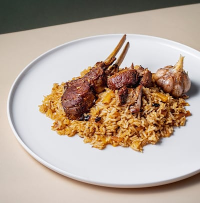 Chaikhanskiy pilaf is a popular dish from Central Asia, especially Uzbekistan. Photo: Chaihona No 1 by Vasilchuki