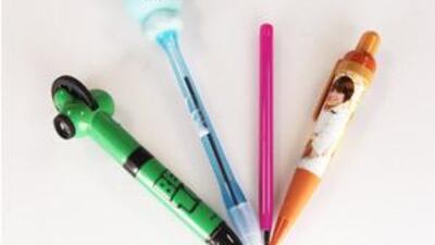 Some of the must-have pens that will be tucked away in this year's backpacks.