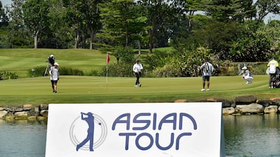 The Asian Tour is set for a major expansion in the 2022/23 season with the launch of the International Series. AFP