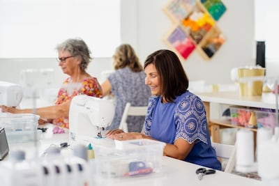 Learn sewing skills at this KHDA-accredited centre. Photo: ThreadWerk