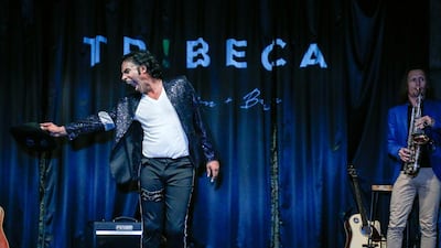 A booking for “Mudassar Jackson” costs from Dh2,000 for a one-song solo dance, without vocals, up to Dh300,000 for a 60-minute set. Victor Besa for The National