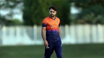 Rashid Khan, the world's top-ranked T20 bowler, is part of the star-studded line-up in Season 2 of the T20 League. Satish Kumar for The National