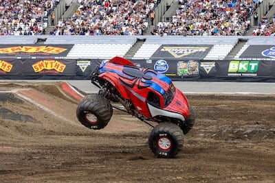 Spider Man truck. Photo: Monster Jam