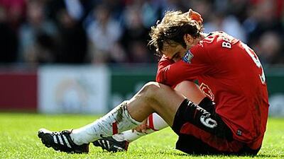 Dimitar Berbatov was disappointing in front of goal for United.