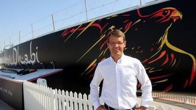 Knut Frostad, chief executive of Volvo Ocean Race, says Abu Dhabi's dhow racing heritage attracts visitors to the Destination Village.