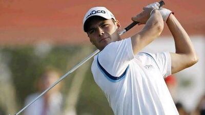 Martin Kaymer, pictured at the 2011 Abu Dhabi HSBC Golf Championship Tournament, shares his wisdom with M.